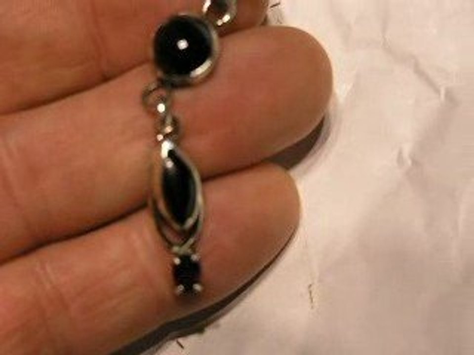 hand made jewelry Onyx-ruby