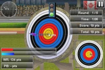IPhone Games -Triple Shot Sports - Archery