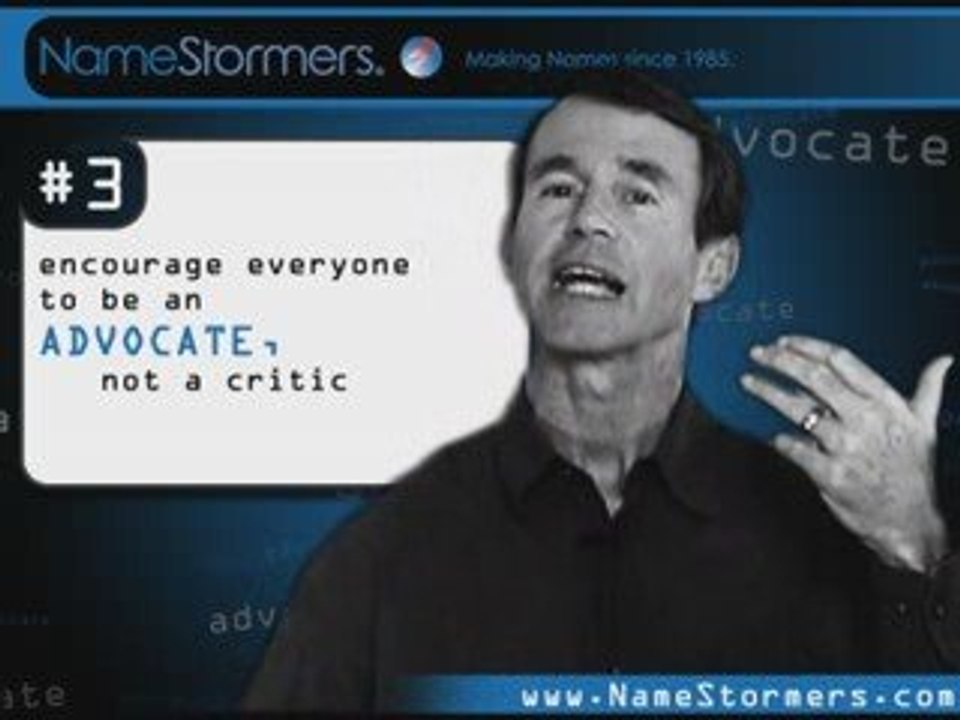 Advanced Naming Tips & Naming Guidelines