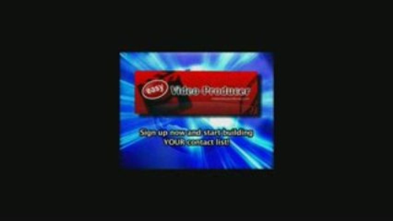 Easy Video Producer - Build a ((( HUGE ))) Contact List f...