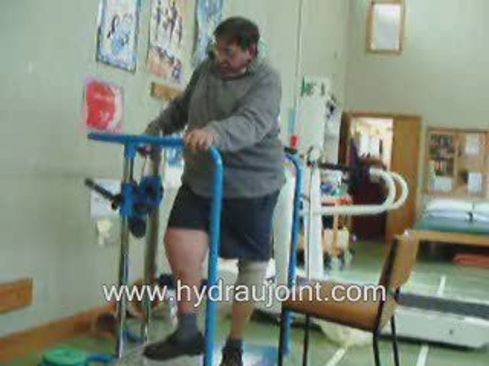 Below Knee amputee Exercise with machine