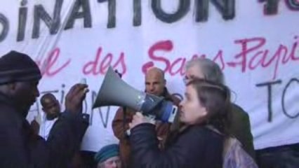 Travailleurs sans-papiers isolés - Conférence de presse (16)