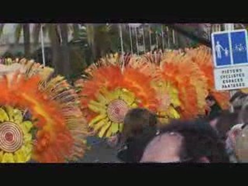 Carnaval de Nice 2009 Bataille de fleurs