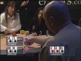 Poker EPT 1 Monte Carlo Ustinov plays strong vs Mercier