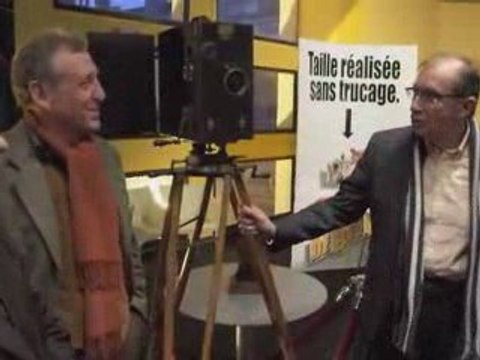 La caméra qui a filmé la traversée de Louis Blériot