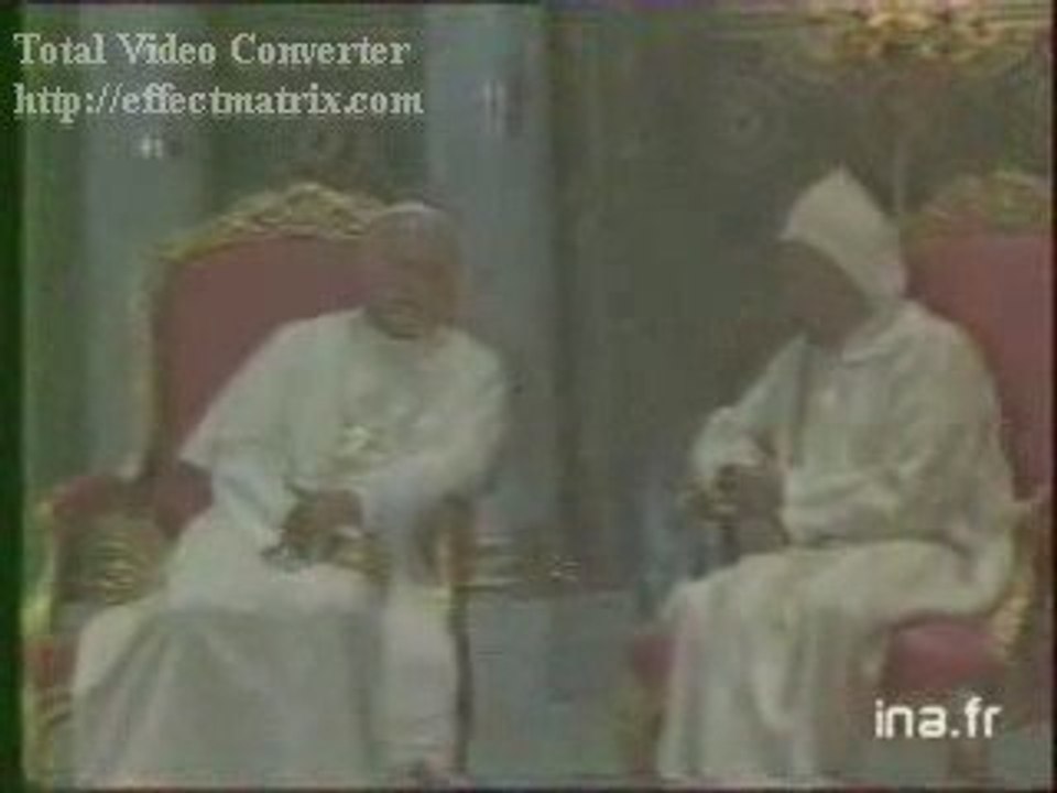 Visite de Jean-Paul II au Maroc