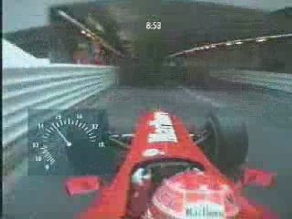 Monaco lap Schumacher