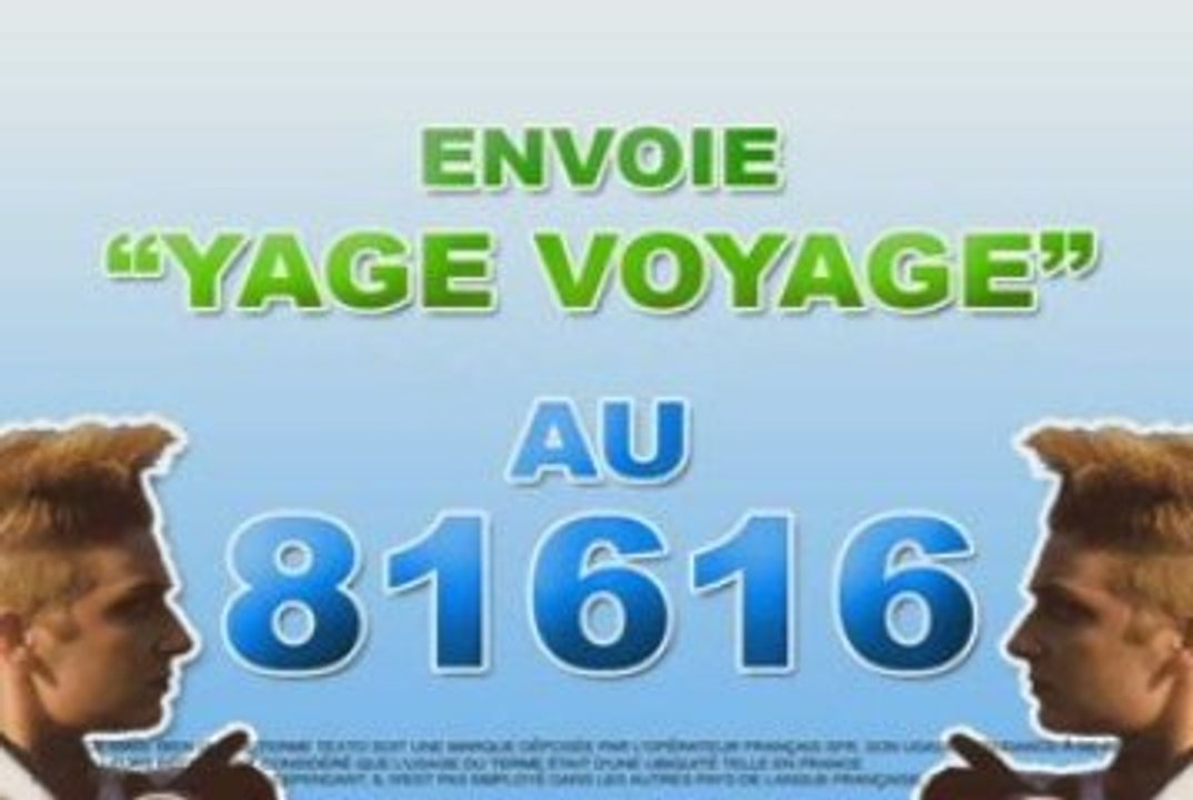 Parodie pub SMS "Voyage Voyage" - Cauet