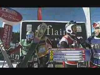 Skicross/Flaine 2009 : Finales au féminin