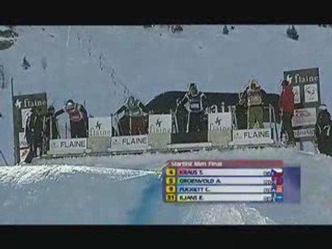 Skicross/Flaine 2009 : Descente finales hommes