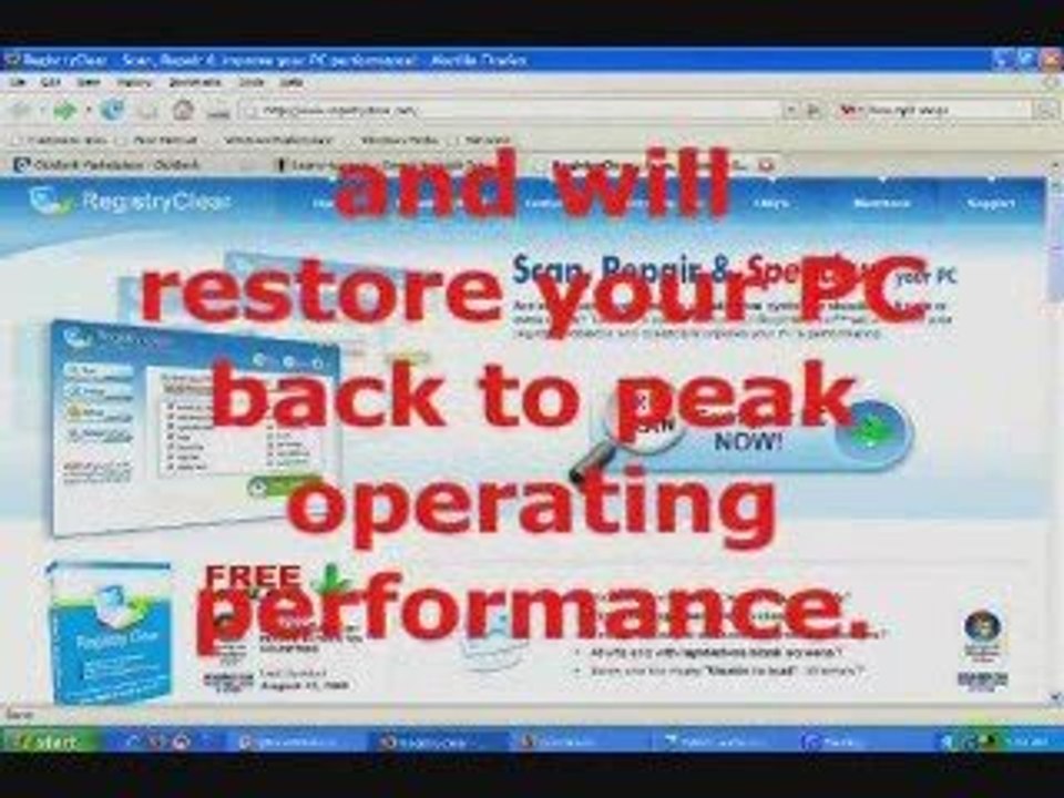 Excellent Registry Cleaner, Boost Performance