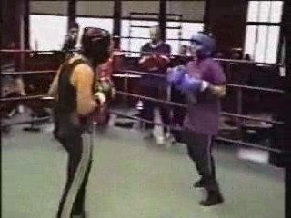 deborah sung sparring session