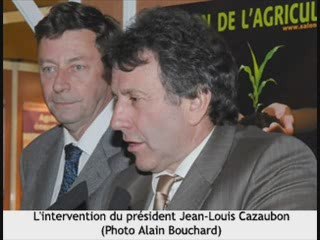 Salon agricole de Tarbes Discours du président Cazaubon