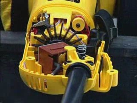 Dust Ejection System for DEWALT Small Angle Grinders