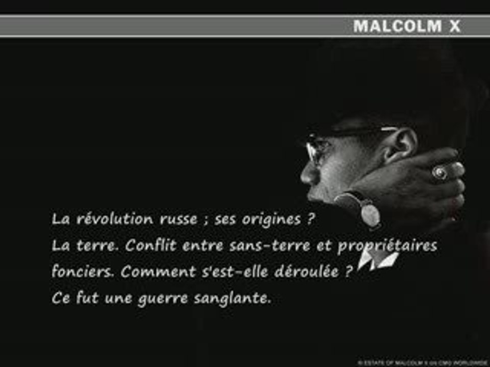 Malcolm x  : Revolution