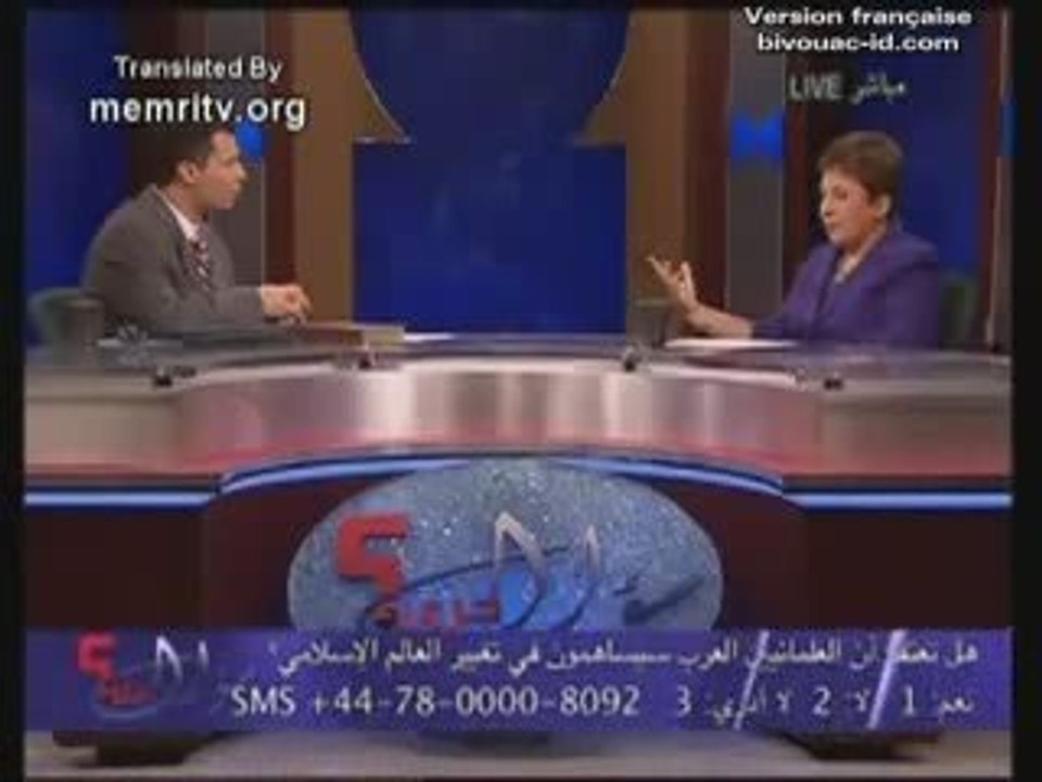Wafa Sultan tire à boulets rouges sur l'islam (...
