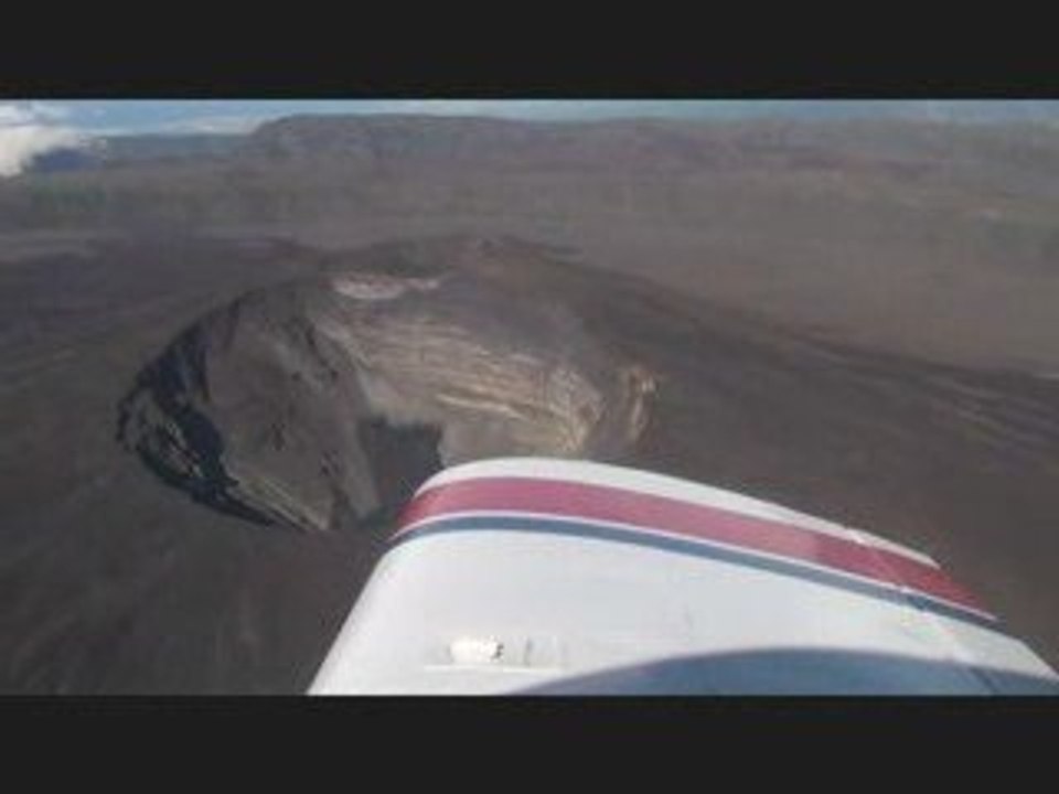 Vol (FMEE) vers le volcan sur le F-GZIF. 2ème partie