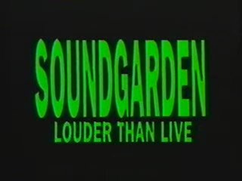 Soundgarden gun (live)
