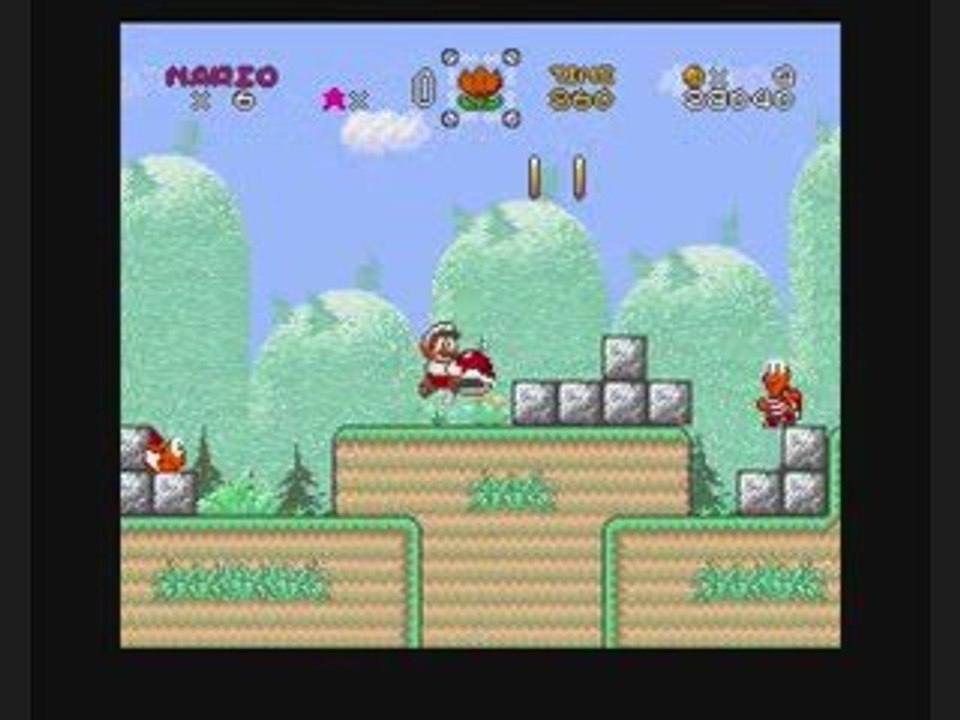 Sunny side world un super mario world hack part 1