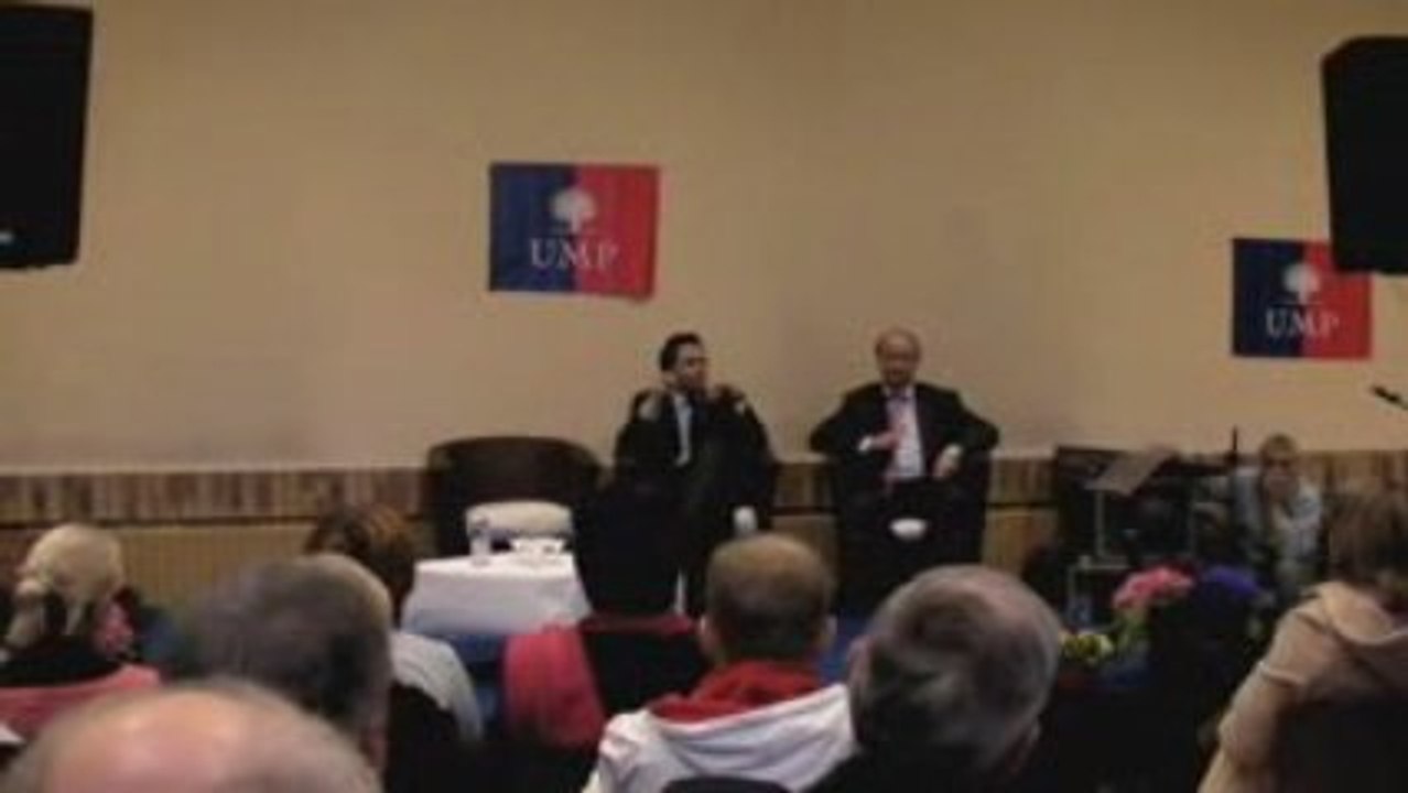 Questions des militants UMP de Marcq en Baroeul à Luc Chatel