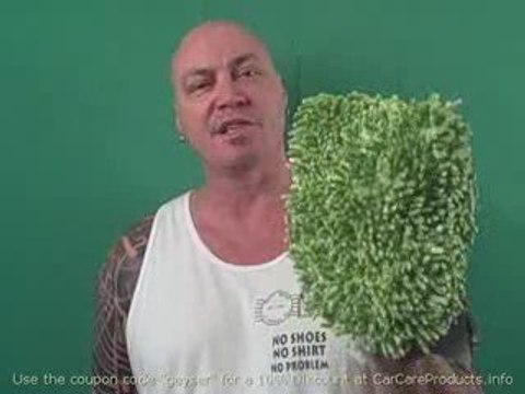 Car Accessories/Care- Eco-Clean Car Wash and Dust Mitt