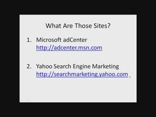 Learn About More PPC Marketing Sites