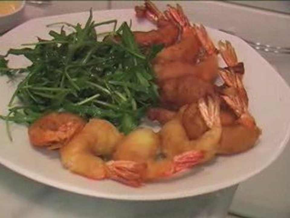 Beignets de crevettes (Recette par Monica)