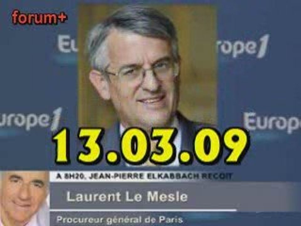ITW de Laurent Le Mesle (13.03.09)