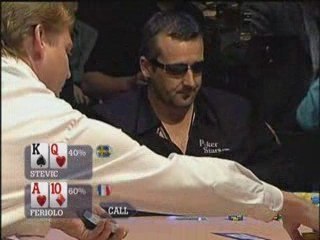 Poker EPT 1 Monte Carlo Stevic wins big pot vs Feriolo