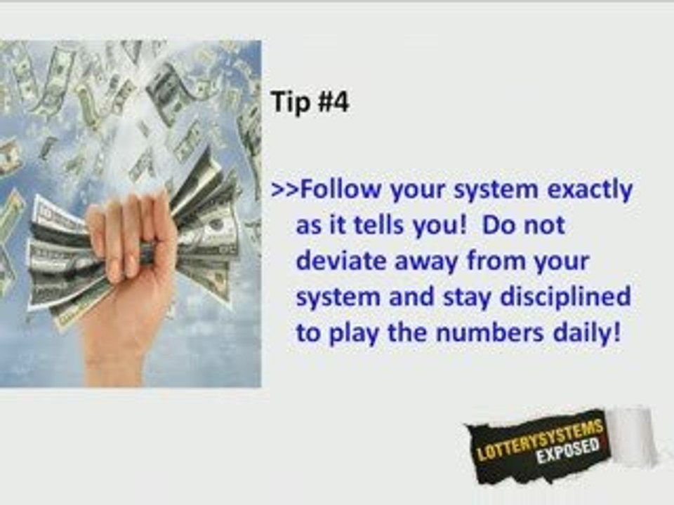 How to Win the Pick 3 (Daily 3) Lottery Lotto Secrets! video