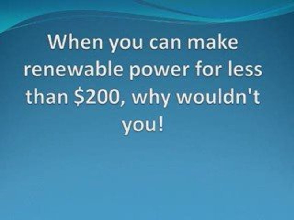 Easy To Make Solar Kits