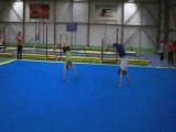 Entrainement de gym - novembre 2008