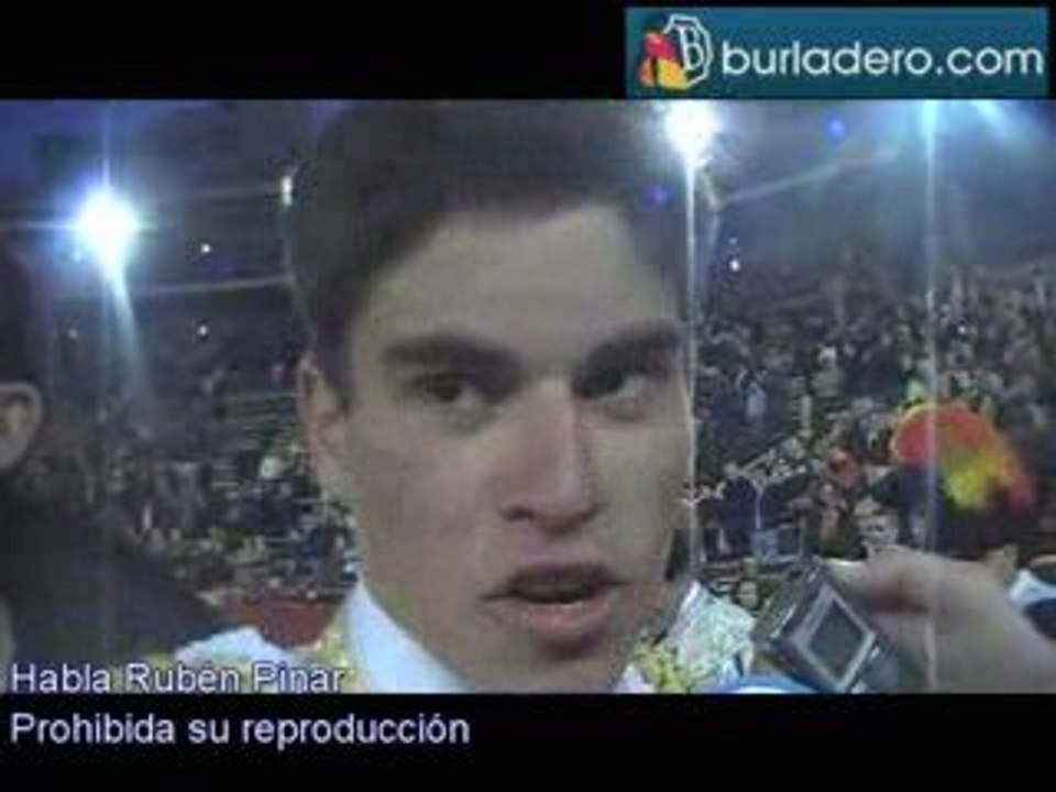 Rubén Pinar habla tras su demostración en Valencia