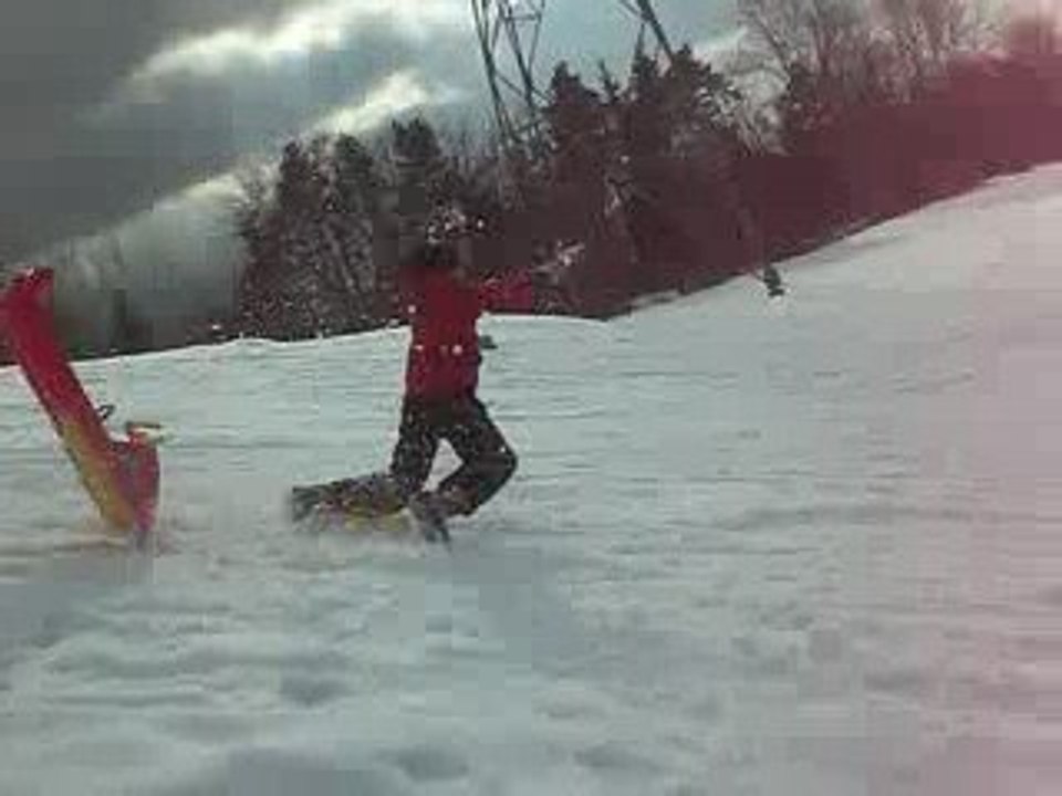 MON FRERE A LA LUGE