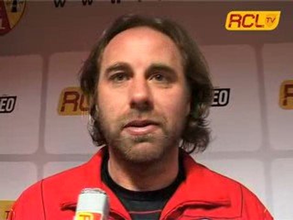 LENS 0-1 AJACCIO INTERVIEW DES JOUEURS ET STAFF LENSOIS