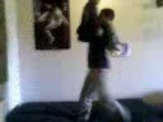 moi en train de faire un batista bombe a Tom