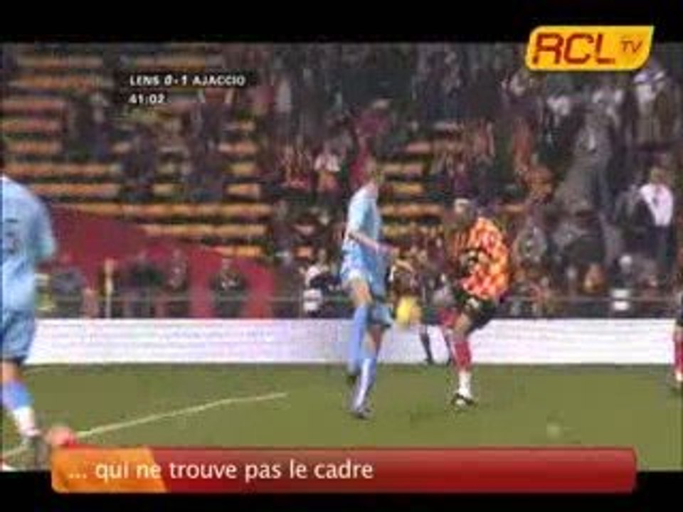 - LENS 0-1 AJACCIO RESUME complet