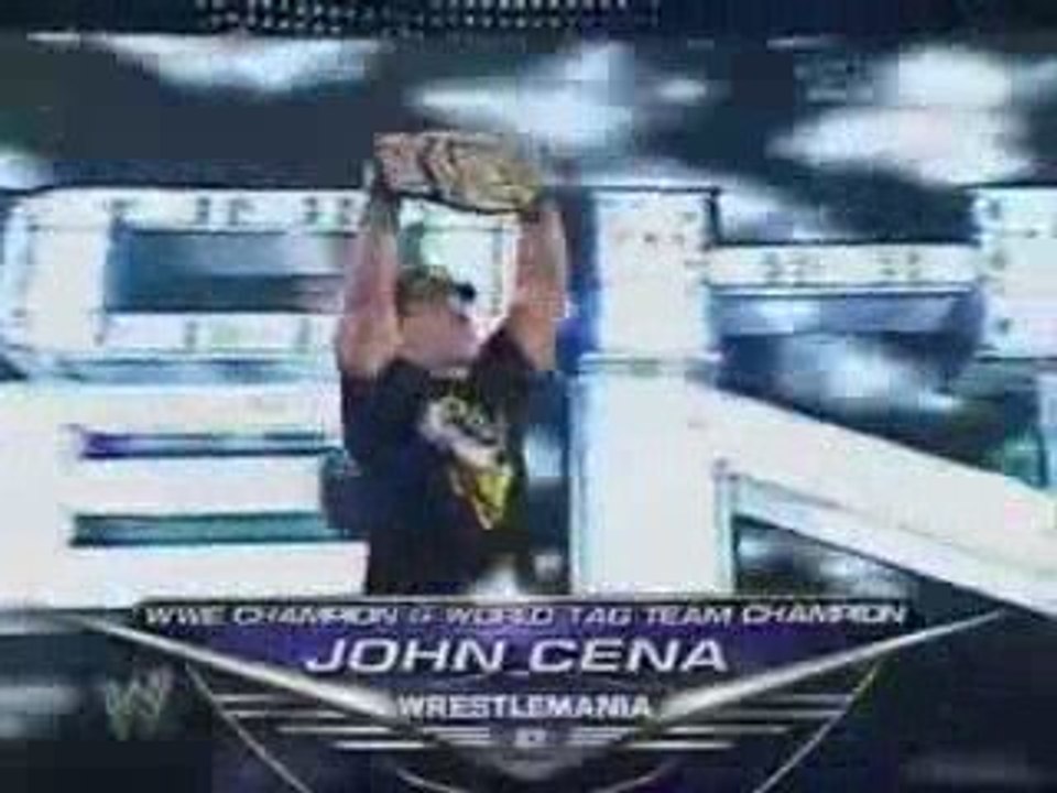john cena wrestlemania 23