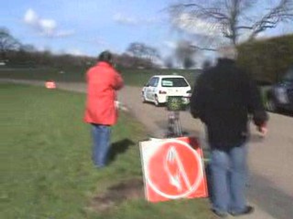 1er départ en rallye