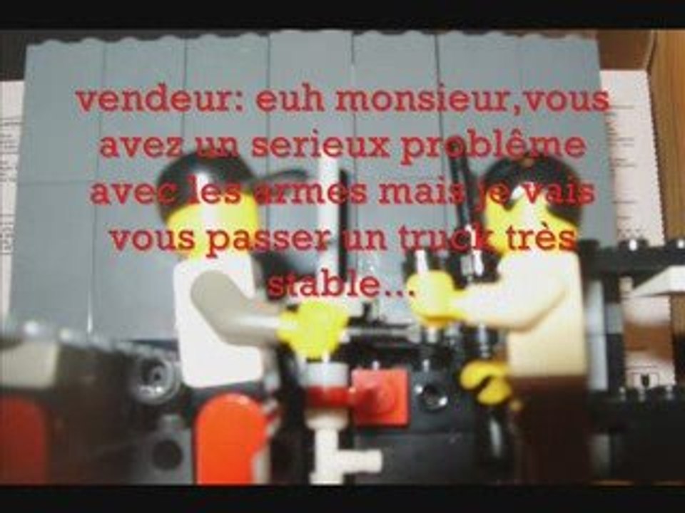 Pierrot au stand d'arme