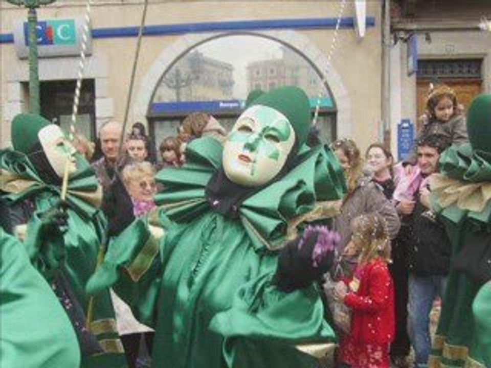 Carnaval de limoux sortie de toutes les troupes mars 09