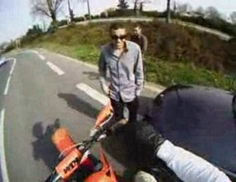 Toulouse 525 ktm sx tour du quartier