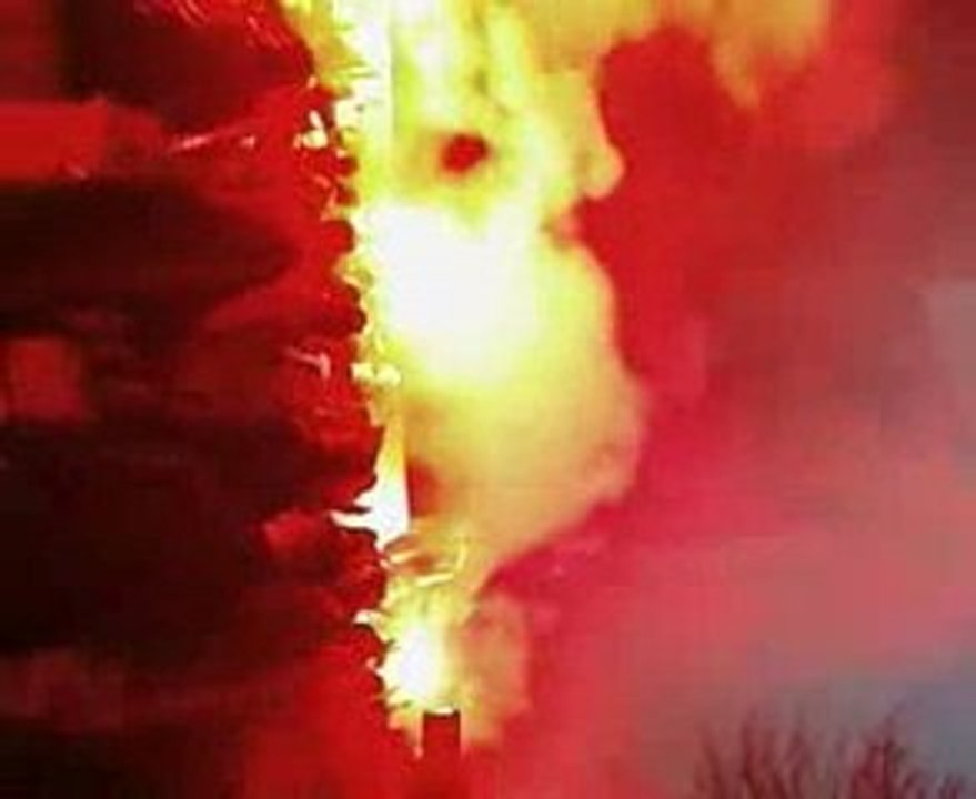 Sortie du bus + Fumigènes