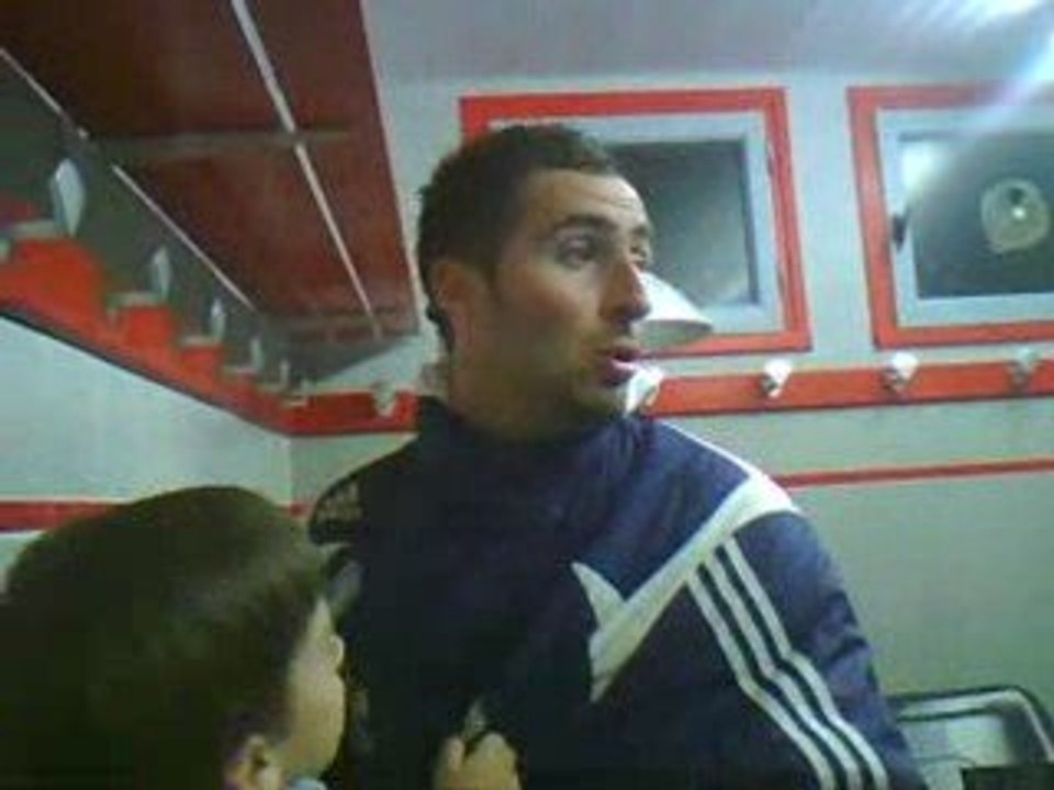 Interview Tony Ludéna après USM Concarneau