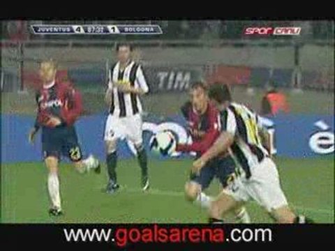 JUVENTUS TURIN 4-1 BOLOGNA DEL PIERO