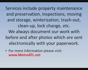 Property Preservation for REO Atlanta GA