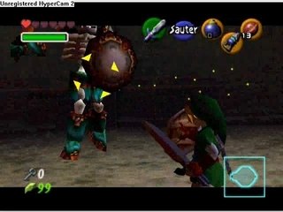 3 stalfos tuer avec 1 coeur sans se faire toucher