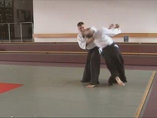 Paul Muller performing Yokomenuchi Irimi-Nage Ura