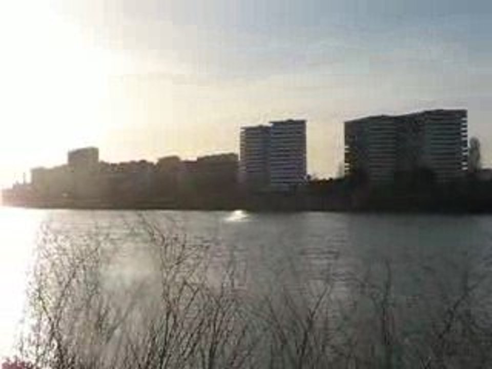 Nantes vue depuis Saint Sébastien sur Loire