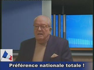 Le blog vidéo de Jean-Marie LE PEN - 13 mars 2009